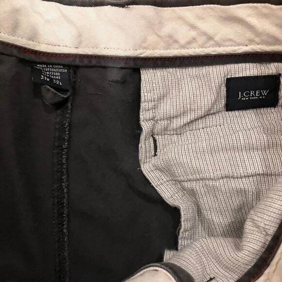 J. Crew Charcoal Grey Chino Pants‎ - Picture 5 of 8